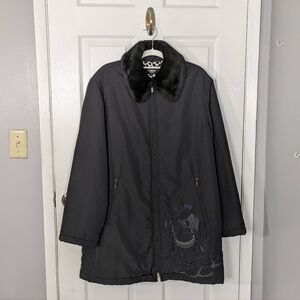 Vintage Iceberg History Embroidered 101 Dalmatians Disney Coat Size 42(M/L) RARE